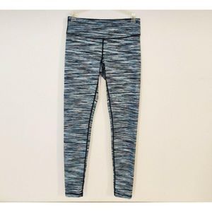Zella Women's XS Athletic Leggings Blue Space Dye athletic workout  bottoms